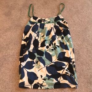 Floral print tank